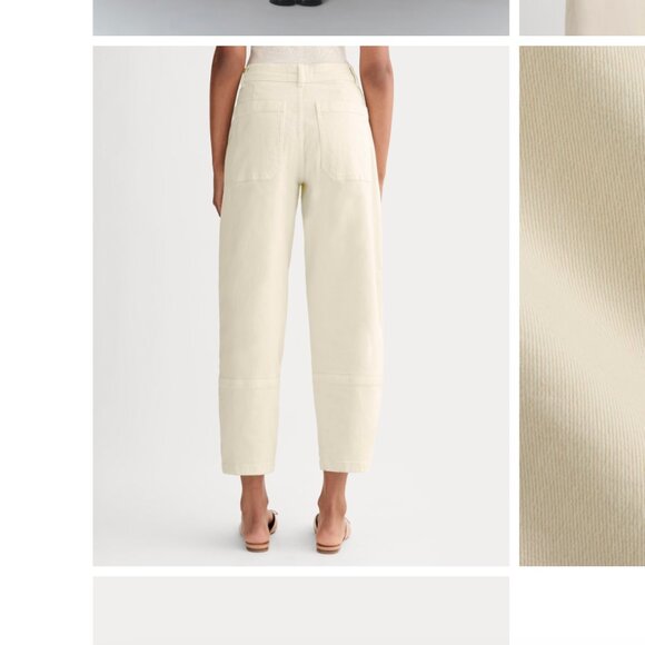 Everlane The Utility Barrel Pant - Picture 2 of 4